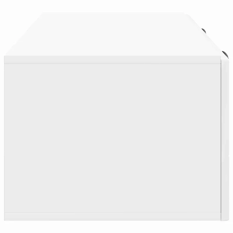 Sieninė TV spintelė Itin blizgi balta 78,5 x 41 x 30 cm