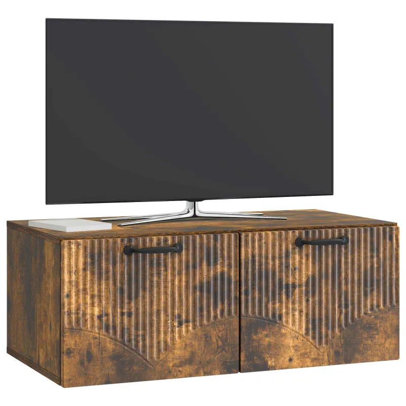 Sieninė TV spintelė Dūminio ąžuolo 78,5 x 41 x 30 cm