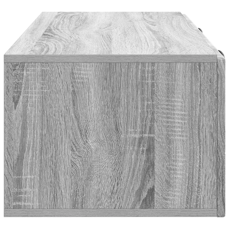 Sieninė TV spintelė Pilka sonoma ąžuolo 78,5 x 41 x 30 cm