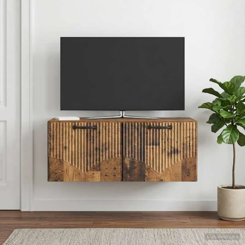 Sieninė TV spintelė Sendintos medienos 78,5 x 41 x 30 cm