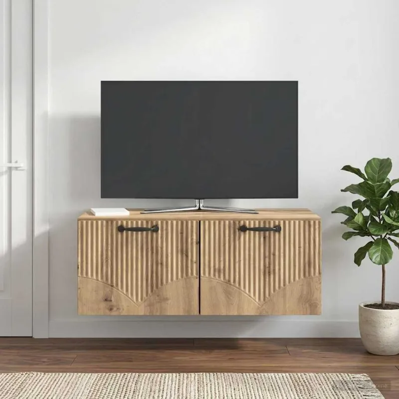 Sieninė TV spintelė Artisano ąžuolo 78,5 x 41 x 30 cm