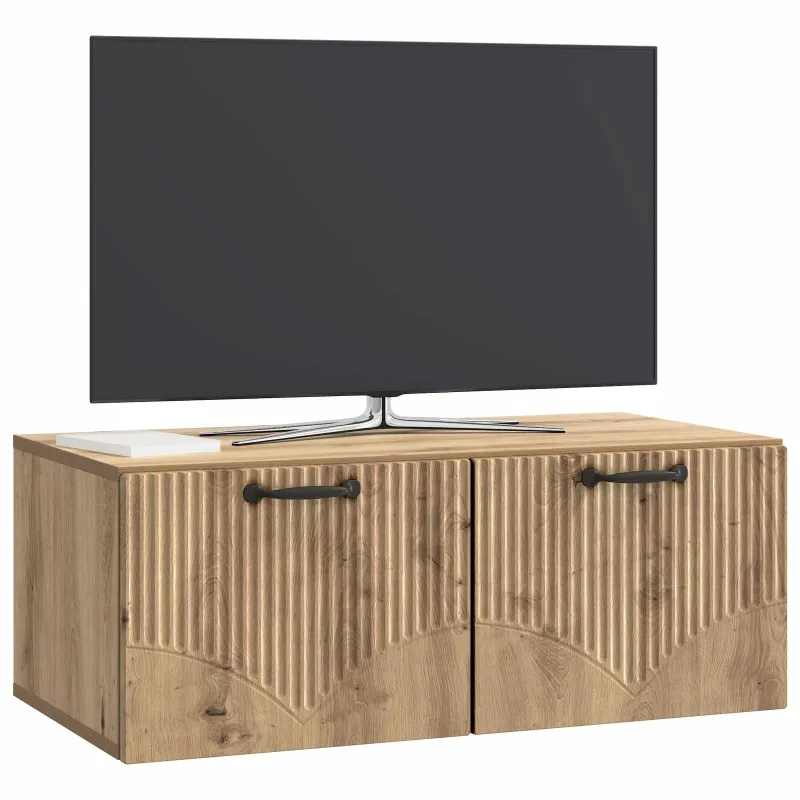 Sieninė TV spintelė Artisano ąžuolo 78,5 x 41 x 30 cm