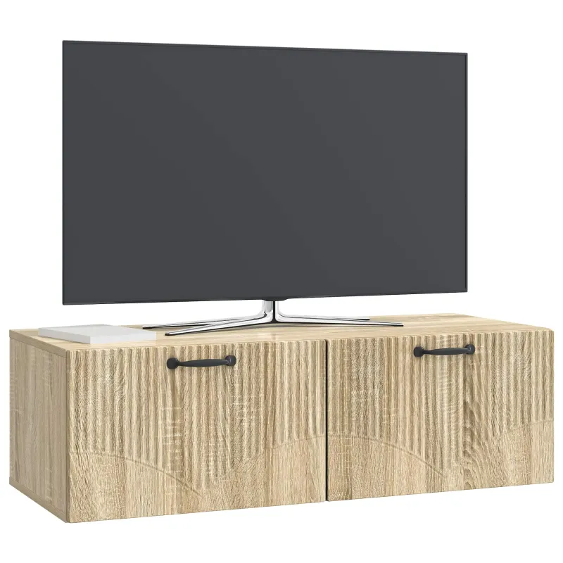 Sieninė TV spintelė Sonoma ąžuolas 98 x 41 x 30 cm