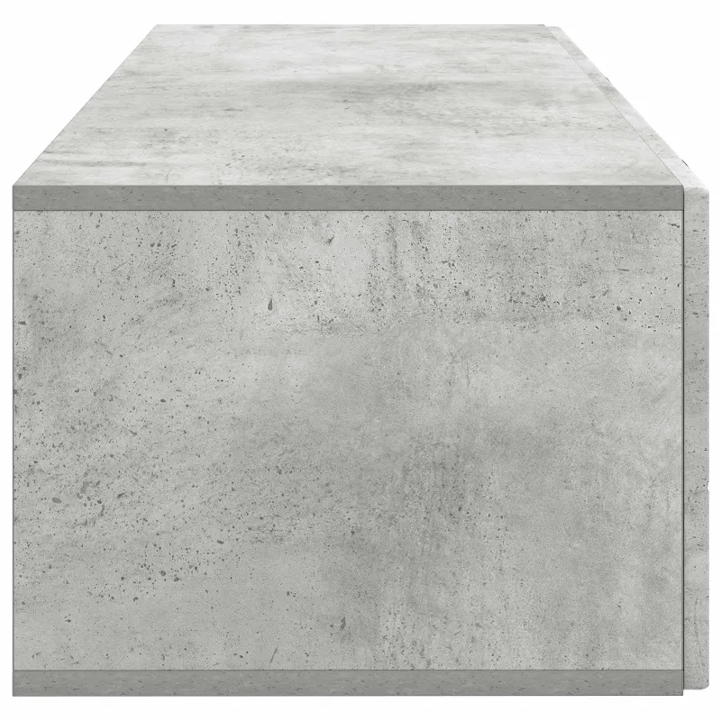 Sieninė TV spintelė Betono pilka 98 x 41 x 30 cm