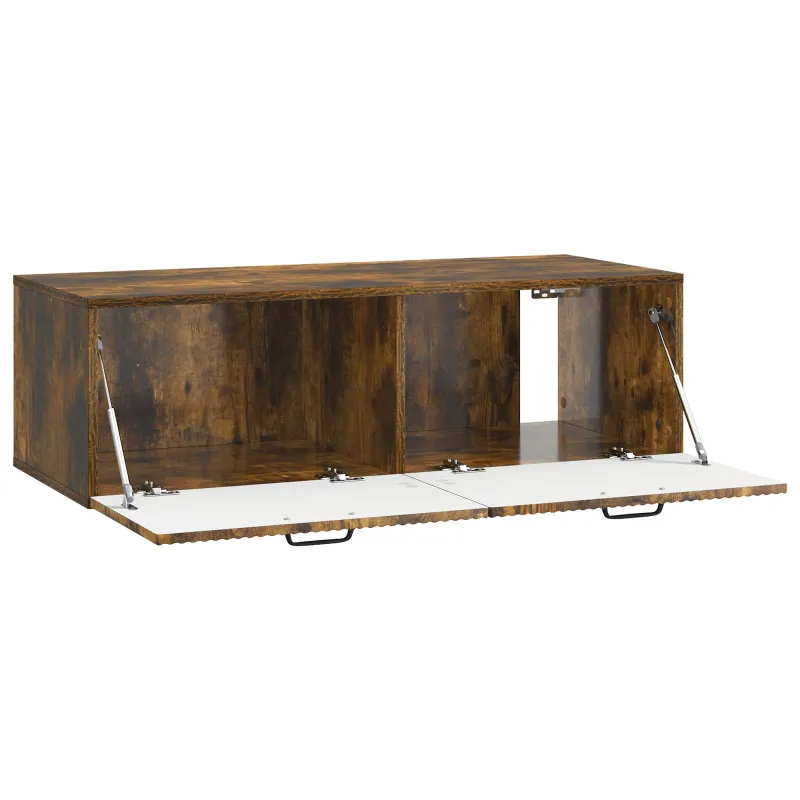 Sieninė TV spintelė Dūminio ąžuolo 98 x 41 x 30 cm