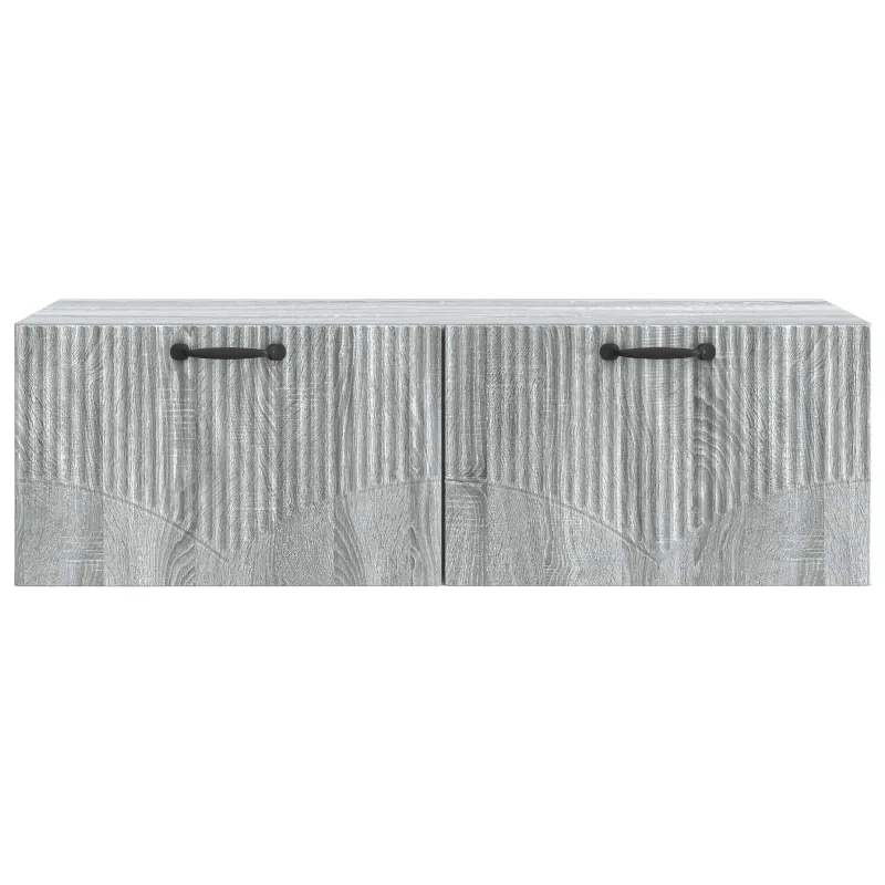 Sieninė TV spintelė Pilka sonoma ąžuolo 98 x 41 x 30 cm