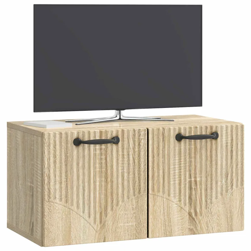 Sieninė TV spintelė Sonoma ąžuolas 59,5 x 31 x 30 cm