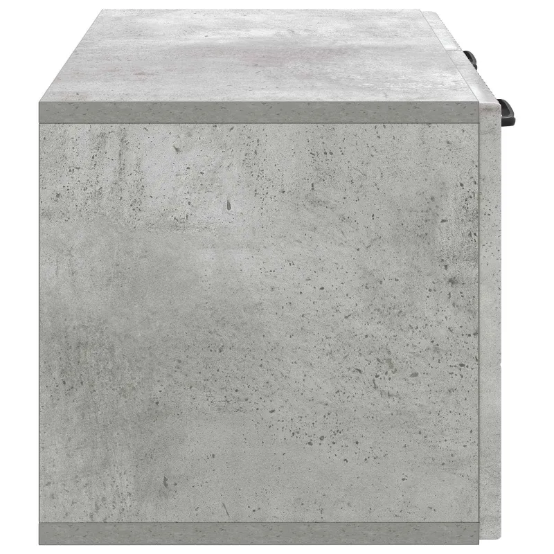 Sieninė TV spintelė Betono pilka 59,5 x 31 x 30 cm