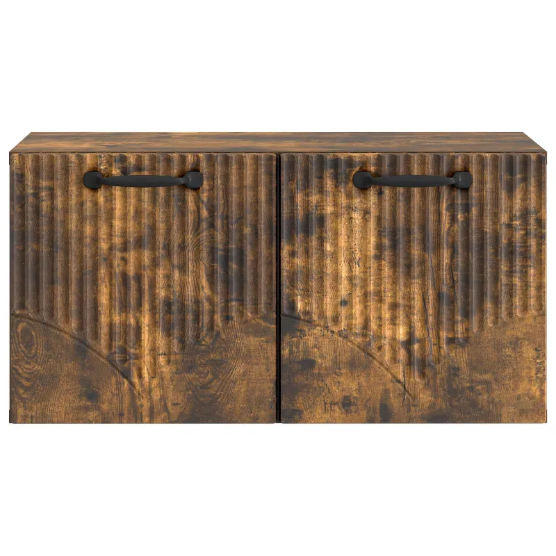 Sieninė TV spintelė Dūminio ąžuolo 59,5 x 31 x 30 cm