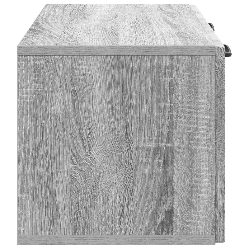 Sieninė TV spintelė Pilka sonoma ąžuolo 59,5 x 31 x 30 cm