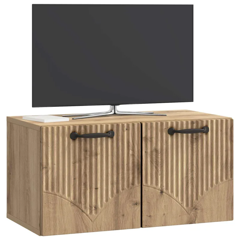 Sieninė TV spintelė Artisano ąžuolo 59,5 x 31 x 30 cm