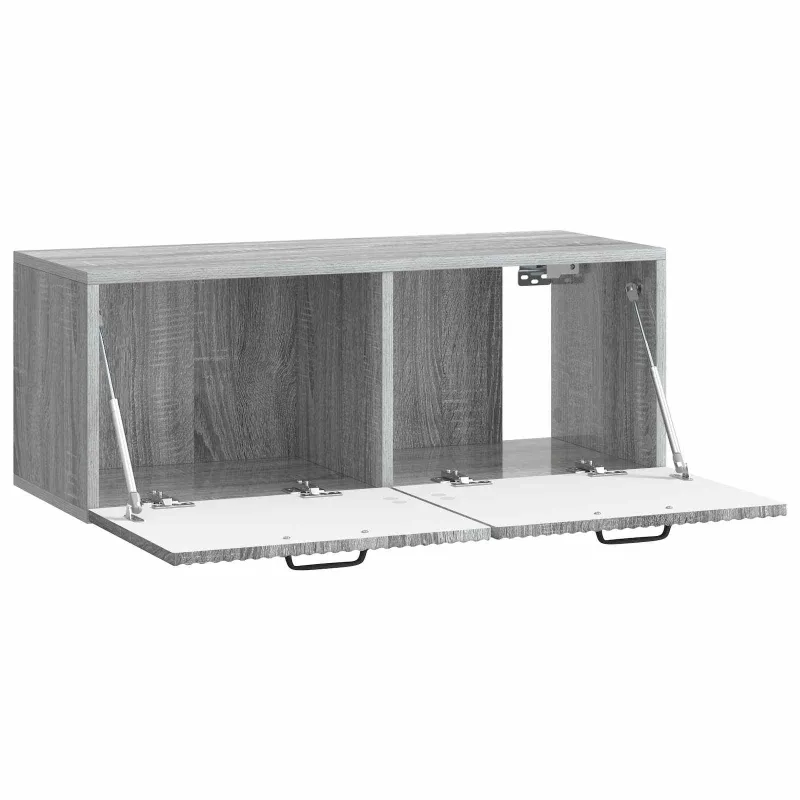 Sieninė TV spintelė Pilka sonoma ąžuolo 78,5 x 31 x 30 cm
