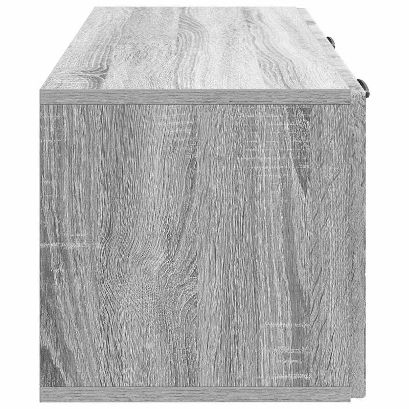 Sieninė TV spintelė Pilka sonoma ąžuolo 78,5 x 31 x 30 cm
