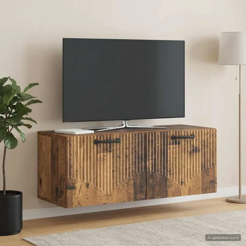 Sieninė TV spintelė Sendintos medienos 78,5 x 31 x 30 cm