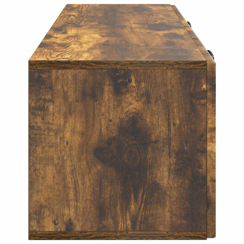 Sieninė TV spintelė Dūminio ąžuolo 98 x 31 x 30 cm