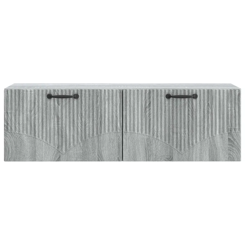 Sieninė TV spintelė Pilka sonoma ąžuolo 98 x 31 x 30 cm