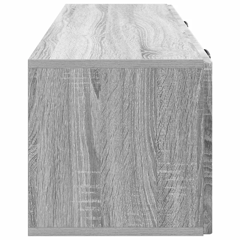 Sieninė TV spintelė Pilka sonoma ąžuolo 98 x 31 x 30 cm