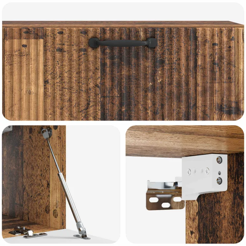 Sieninė TV spintelė Sendintos medienos 98 x 31 x 30 cm