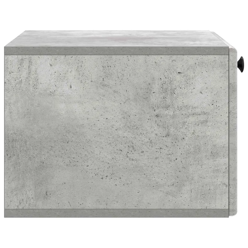 Sieninė TV spintelė 59,5 x 41 x 30 cm Betono pilka