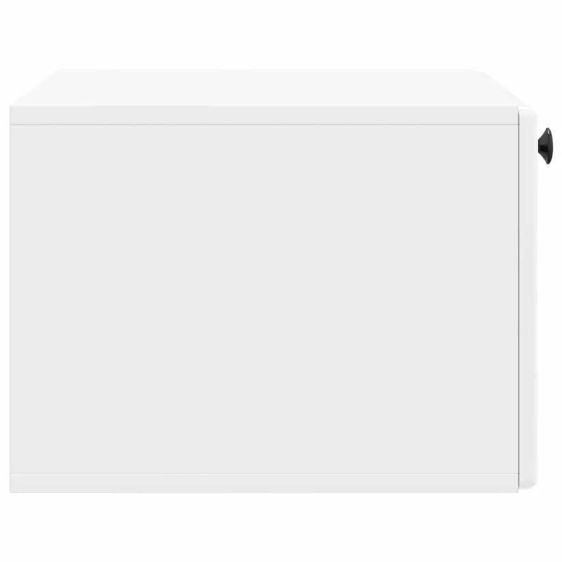 Sieninė TV spintelė 59,5 x 41 x 30 cm Itin blizgi balta