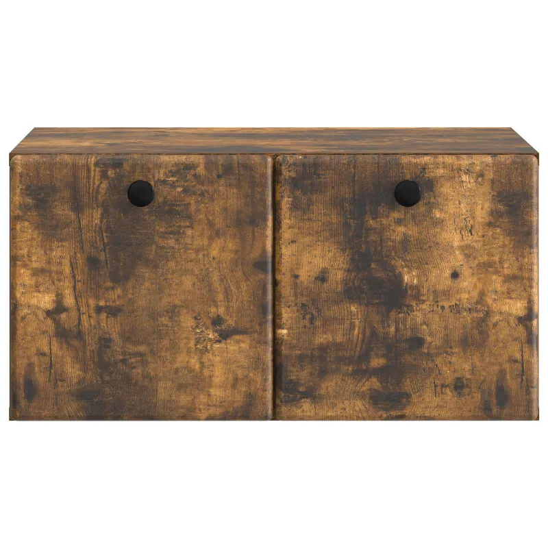 Sieninė TV spintelė 59,5 x 41 x 30 cm Dūminio ąžuolo