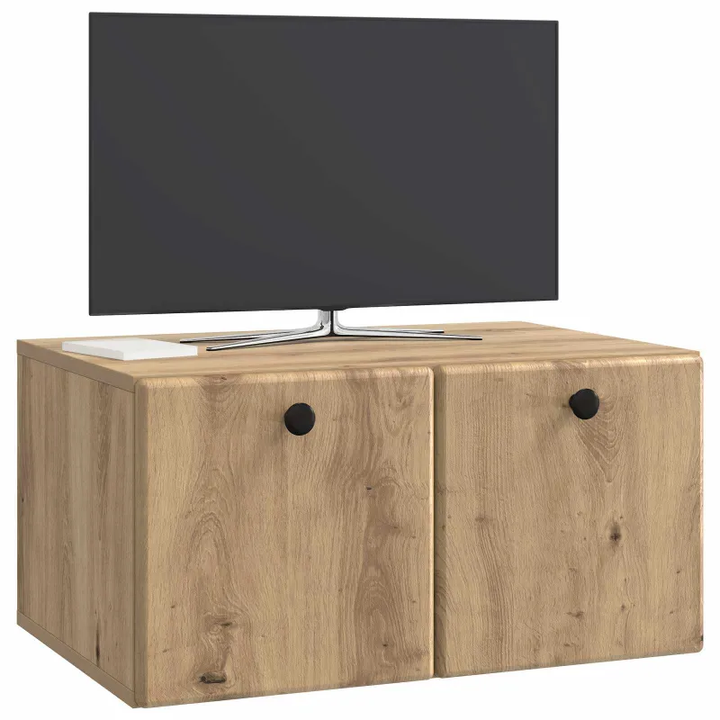 Sieninė TV spintelė 59,5 x 41 x 30 cm Artisano ąžuolo