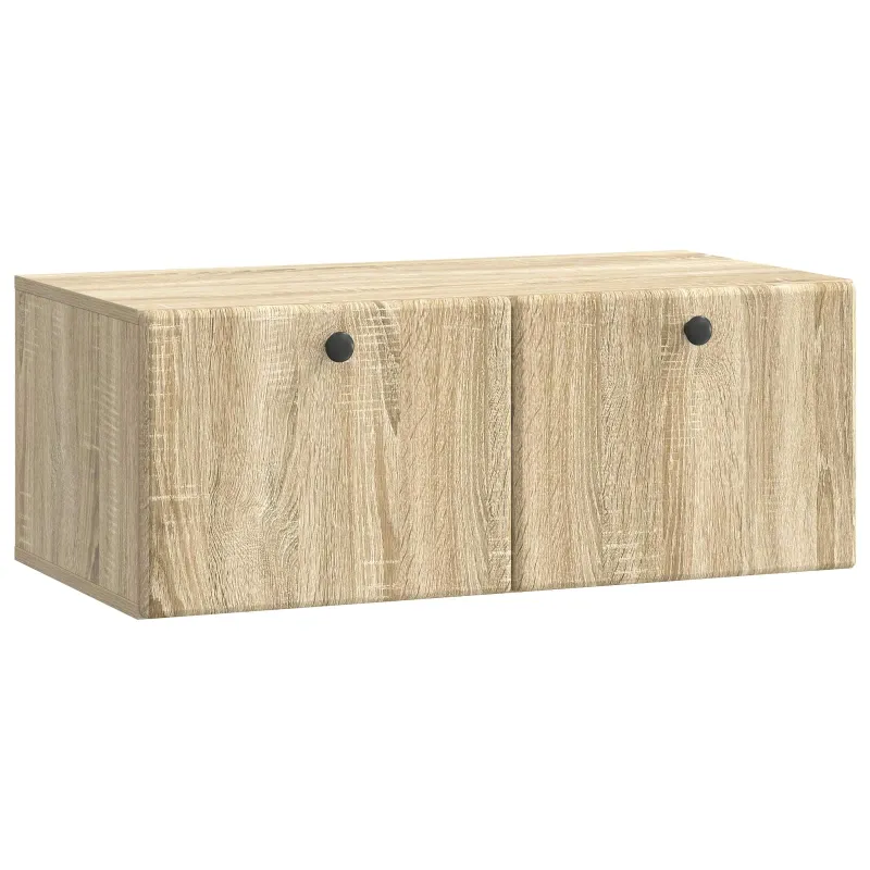 Sieninė TV spintelė 78,5 x 41 x 30 cm Sonoma ąžuolas