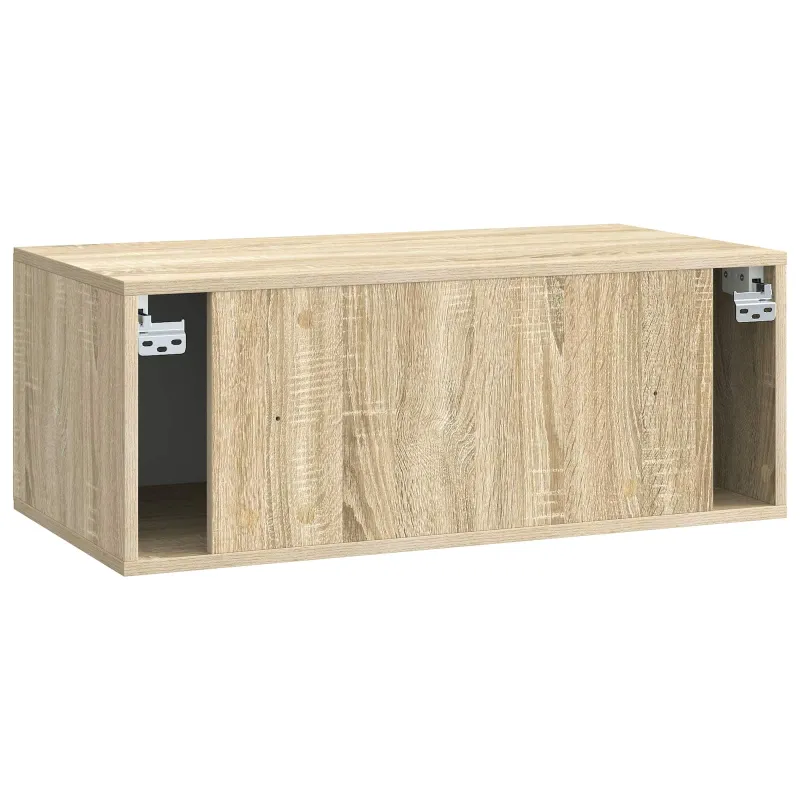 Sieninė TV spintelė 78,5 x 41 x 30 cm Sonoma ąžuolas