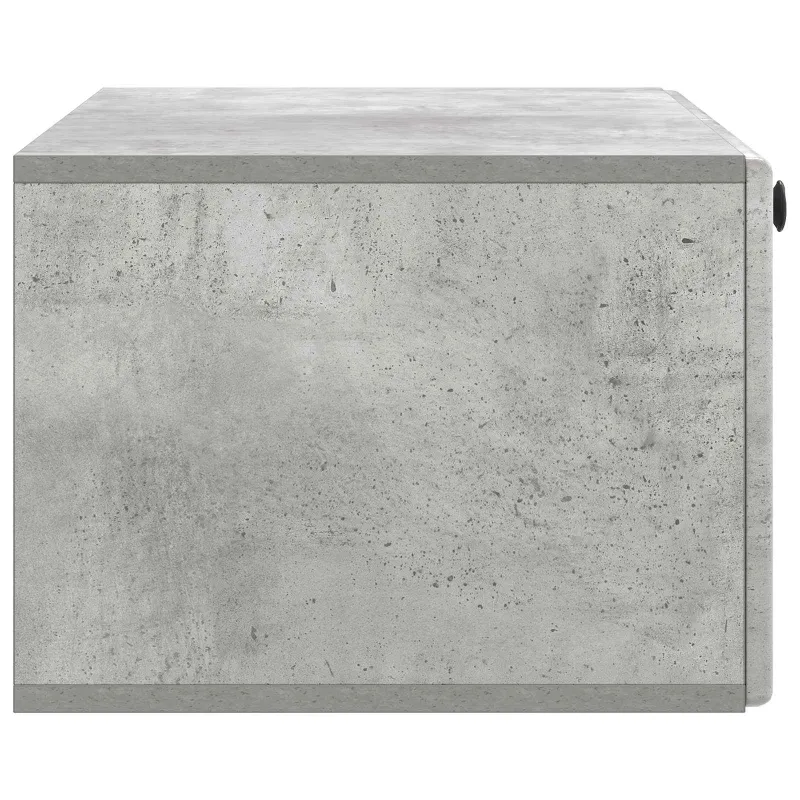 Sieninė TV spintelė 78,5 x 41 x 30 cm Betono pilka