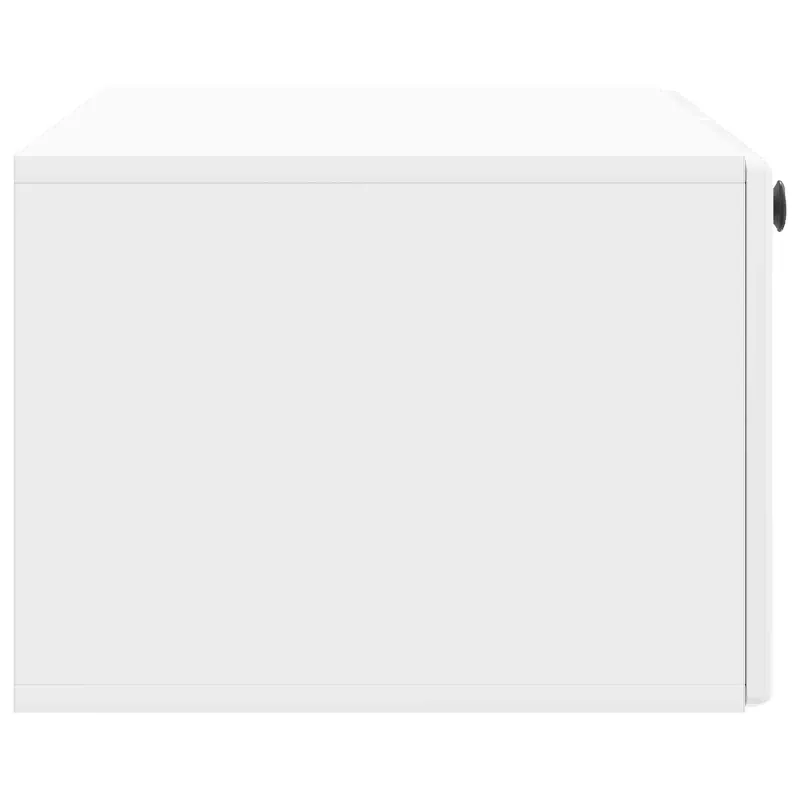 Sieninė TV spintelė 78,5 x 41 x 30 cm Itin blizgi balta
