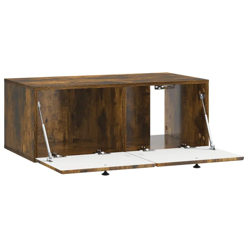 Sieninė TV spintelė 78,5 x 41 x 30 cm Dūminio ąžuolo