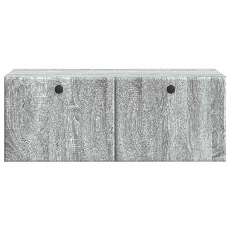Sieninė TV spintelė 78,5 x 41 x 30 cm Pilka Sonoma