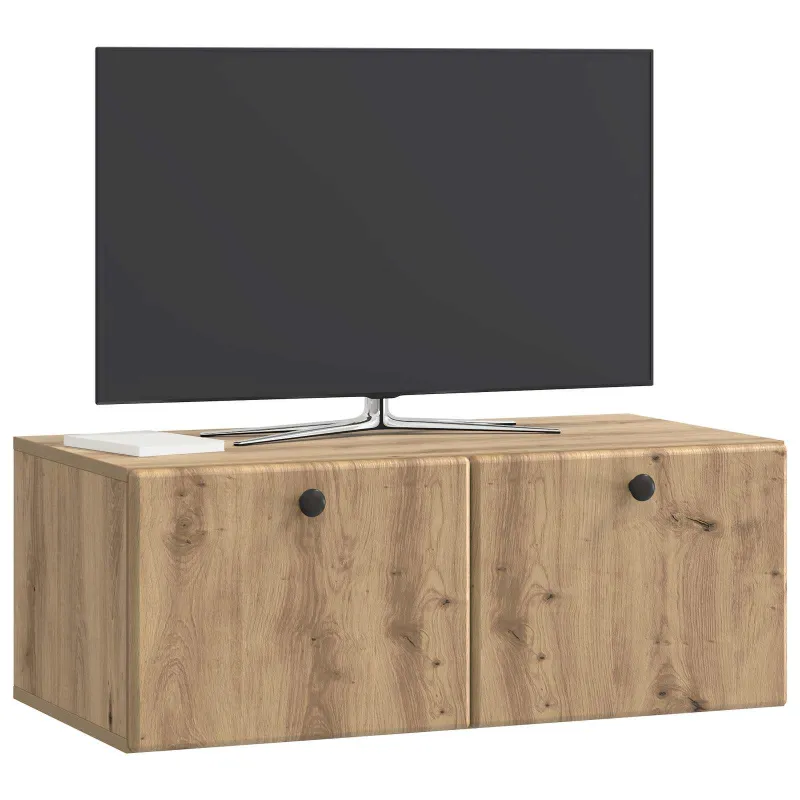 Sieninė TV spintelė 78,5 x 41 x 30 cm Artisano ąžuolo