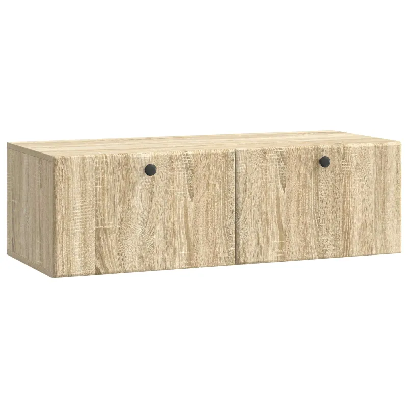Sieninė TV spintelė 98 x 41 x 30 cm Sonoma ąžuolas
