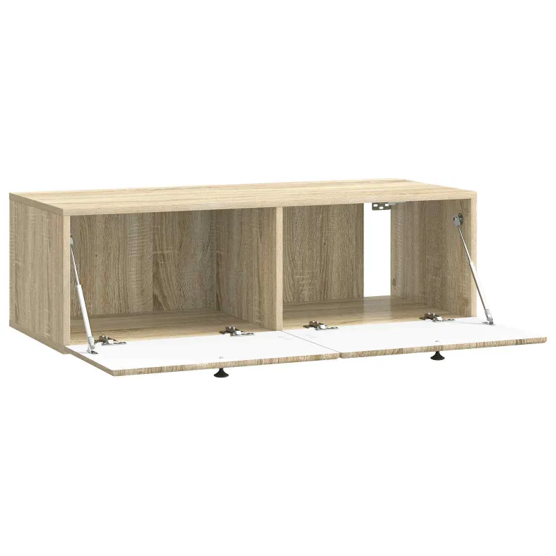 Sieninė TV spintelė 98 x 41 x 30 cm Sonoma ąžuolas