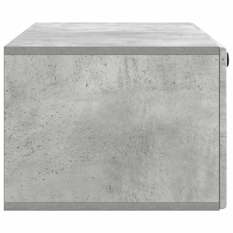 Sieninė TV spintelė 98 x 41 x 30 cm Betono pilka