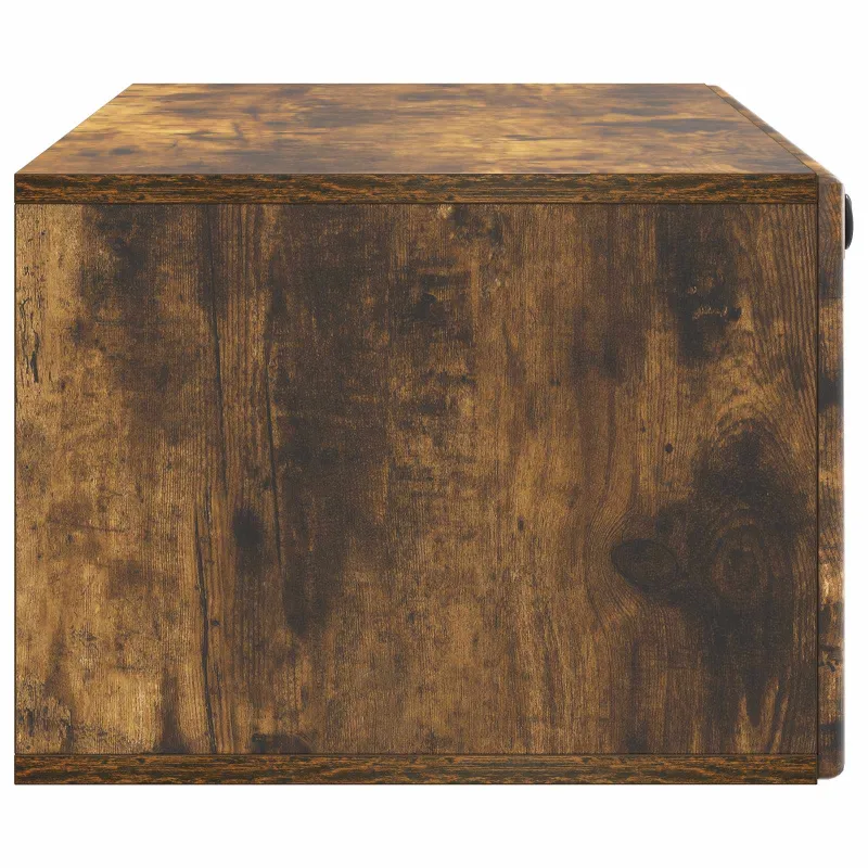 Sieninė TV spintelė 98 x 41 x 30 cm Dūminio ąžuolo