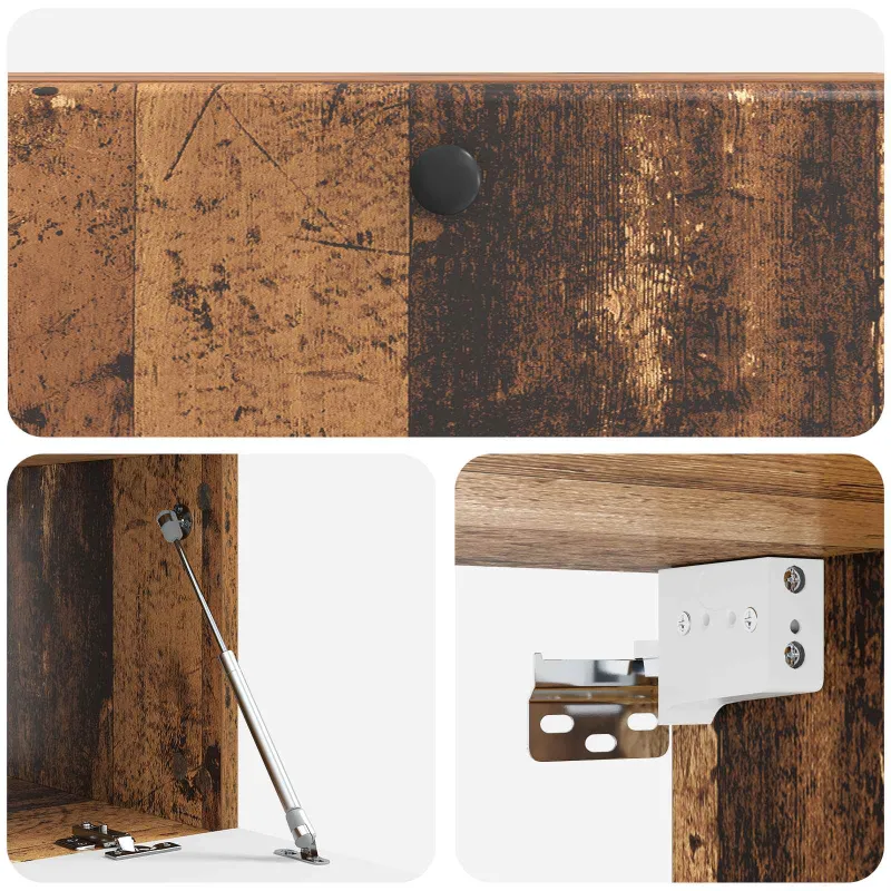 Sieninė TV spintelė 98 x 41 x 30 cm Sendintos medienos