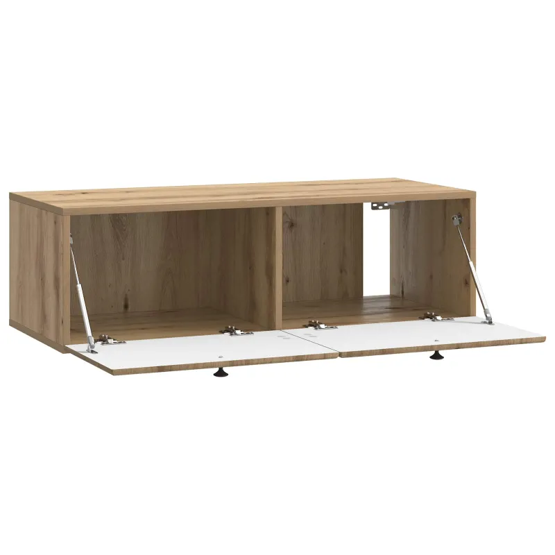 Sieninė TV spintelė 98 x 41 x 30 cm Artisano ąžuolo