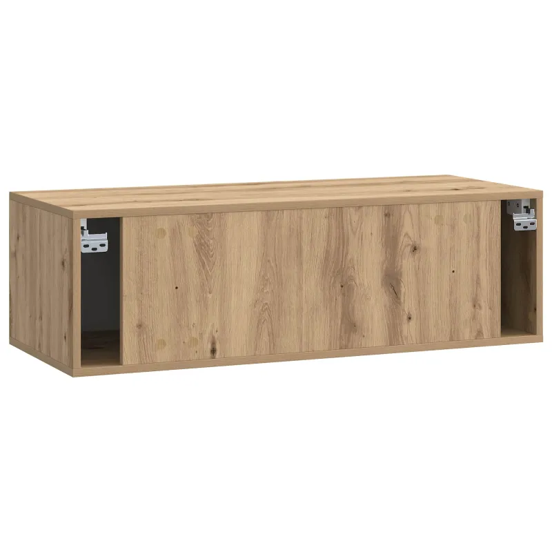 Sieninė TV spintelė 98 x 41 x 30 cm Artisano ąžuolo
