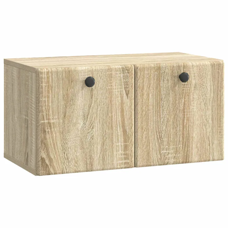 Sieninė TV spintelė 59,5 x 31 x 30 cm Sonoma ąžuolas