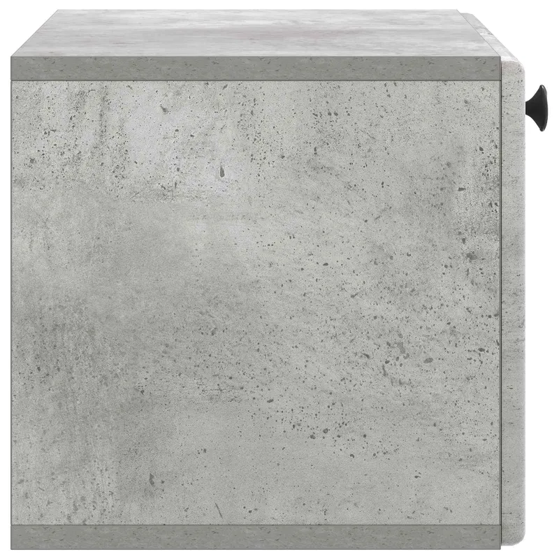 Sieninė TV spintelė 59,5 x 31 x 30 cm Betono pilka