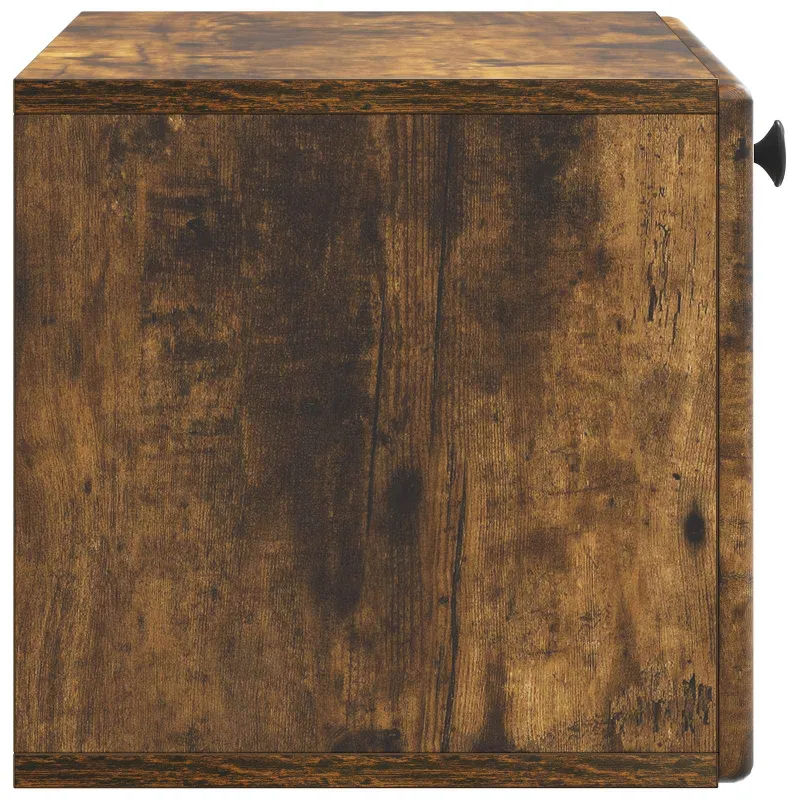 Sieninė TV spintelė 59,5 x 31 x 30 cm Dūminio ąžuolo
