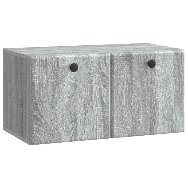 Sieninė TV spintelė 59,5 x 31 x 30 cm Pilka Sonoma