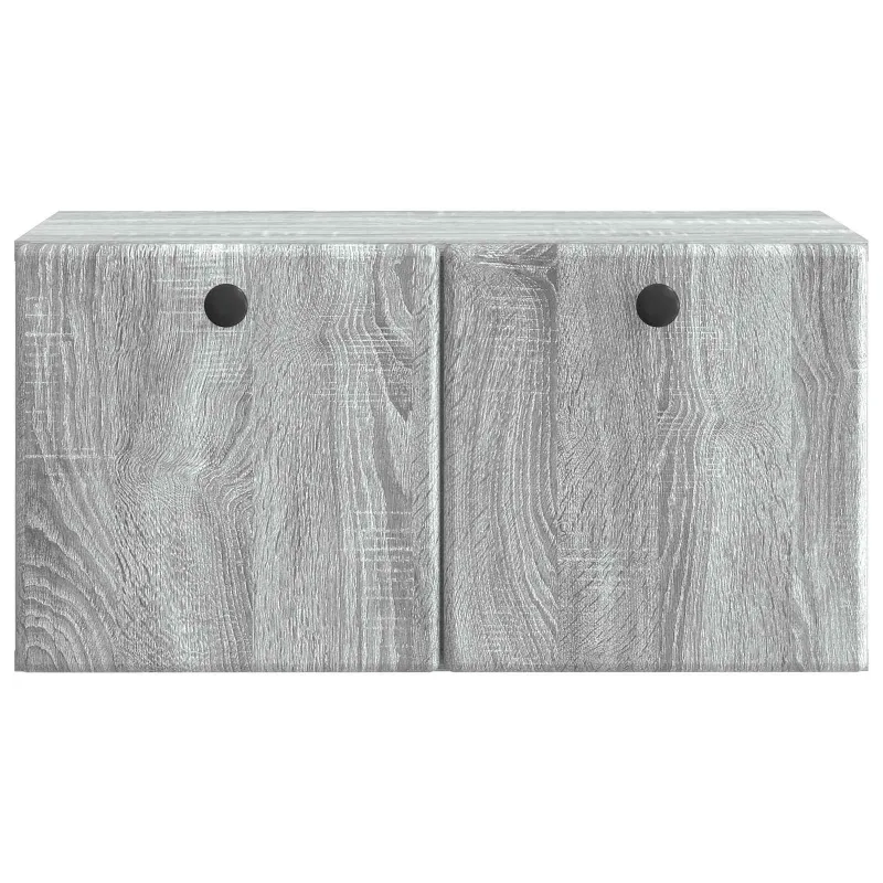 Sieninė TV spintelė 59,5 x 31 x 30 cm Pilka Sonoma
