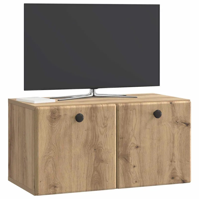 Sieninė TV spintelė 59,5 x 31 x 30 cm Artisano ąžuolo