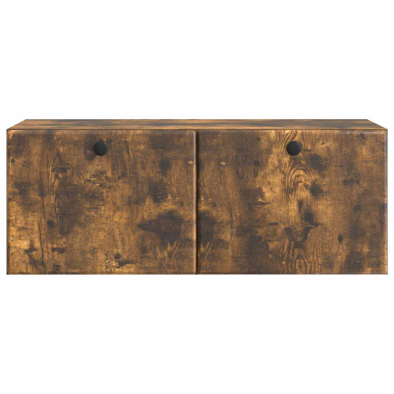 Sieninė TV spintelė 78,5 x 31 x 30 cm Dūminio ąžuolo