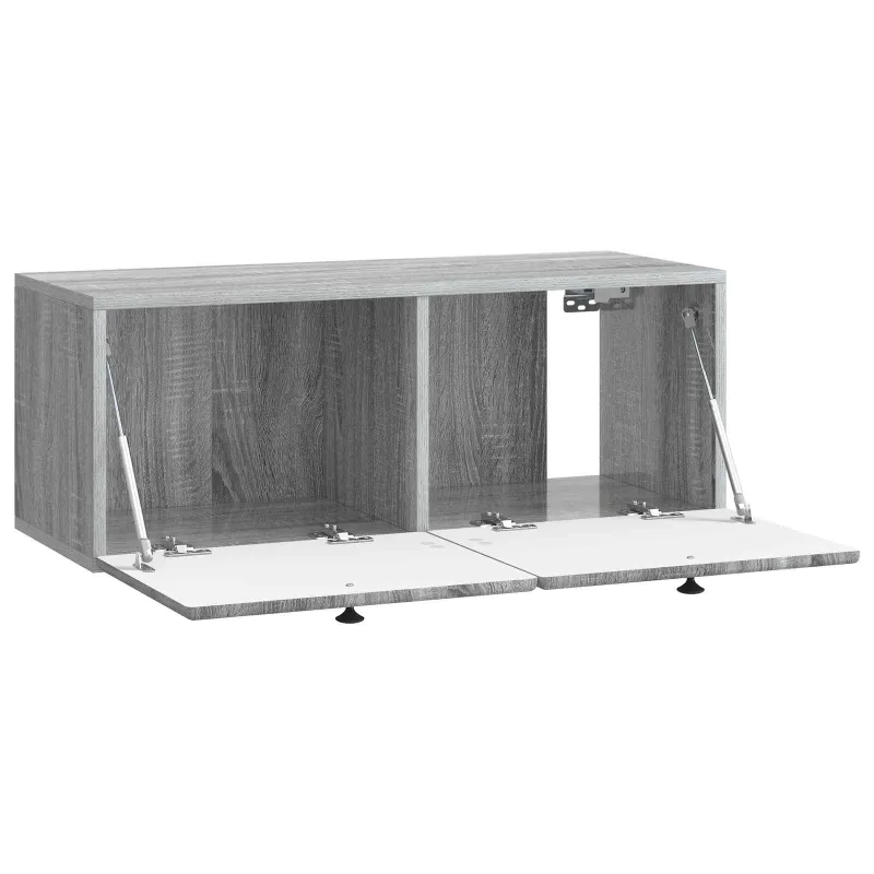 Sieninė TV spintelė 78,5 x 31 x 30 cm Pilka Sonoma