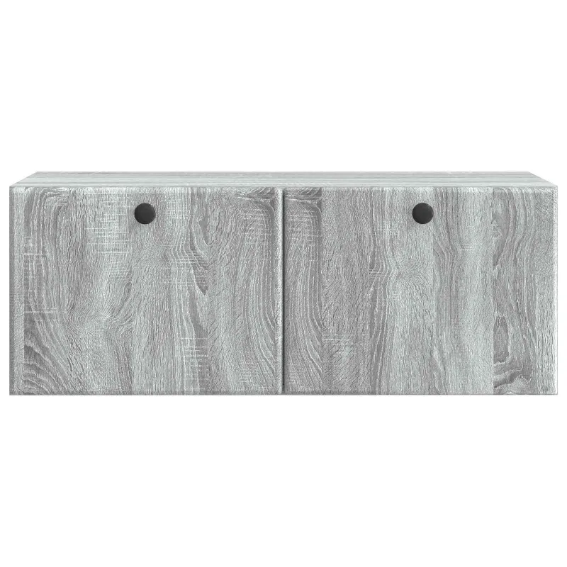 Sieninė TV spintelė 78,5 x 31 x 30 cm Pilka Sonoma