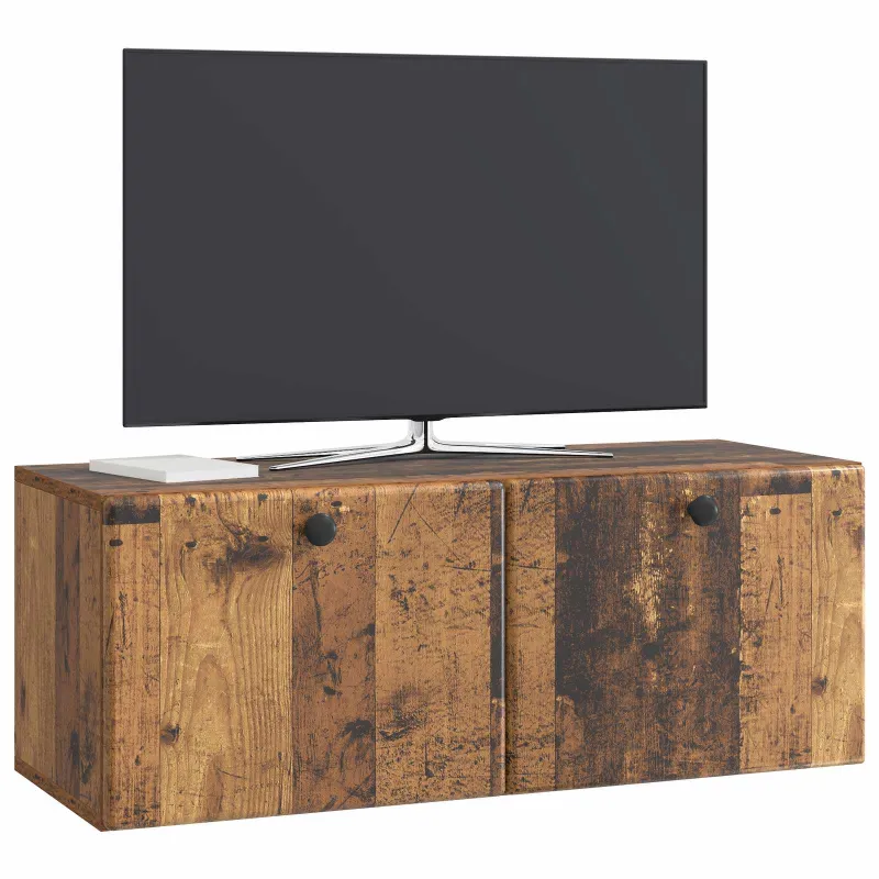 Sieninė TV spintelė 78,5 x 31 x 30 cm Sendintos medienos